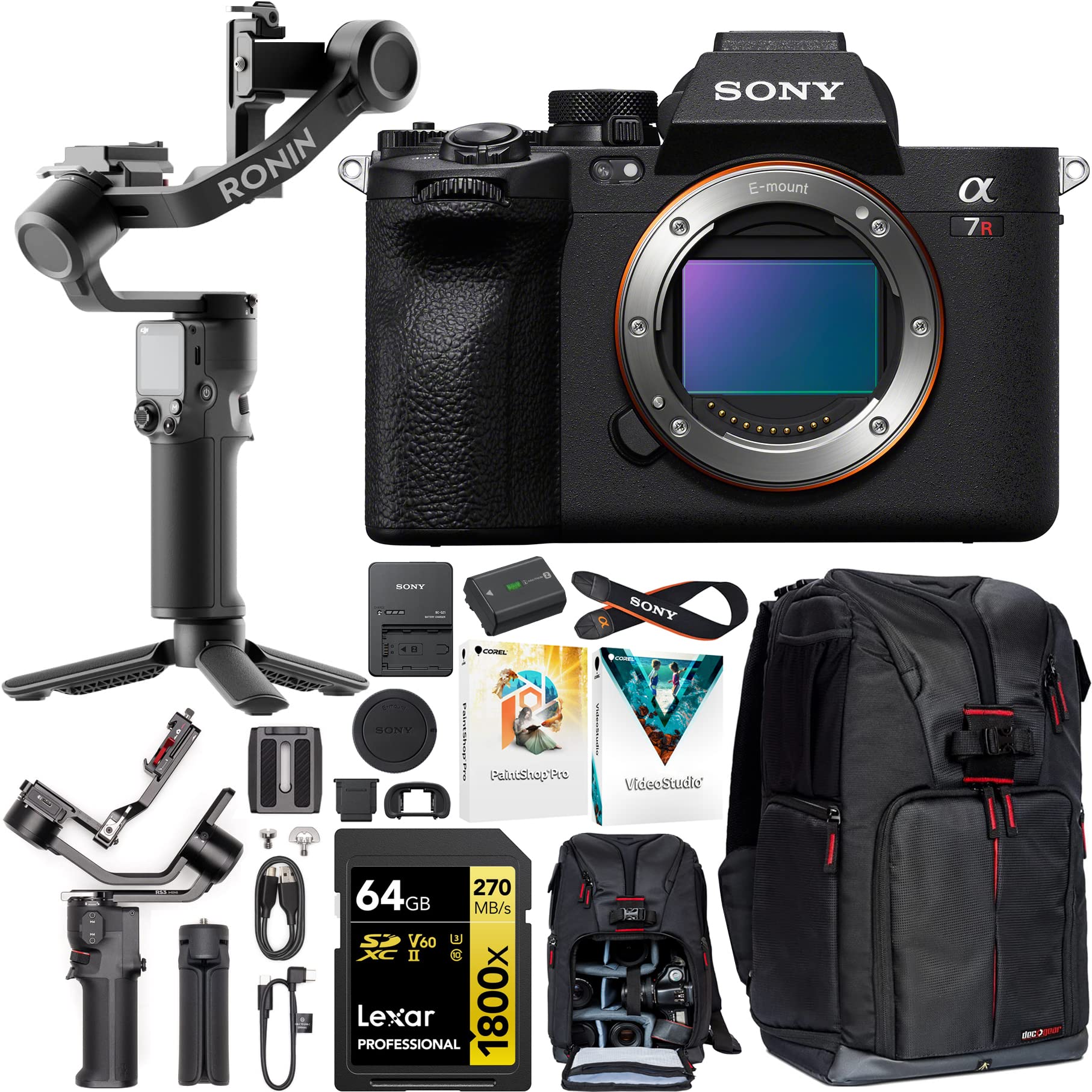 Amazon.com : Sony a7R V Full Frame Mirrorless Camera Body ILCE